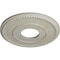 Ekena Millwork Bradford Medallion (Canopies up to 6 5/8"), 12 1/2"OD x 3 7/8"ID x 3/4"P, Pot of Cream Crackle CM12BRPCC - alternate 2